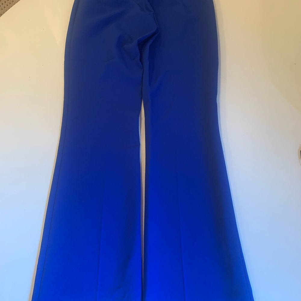 Women's Blue Flared Pants